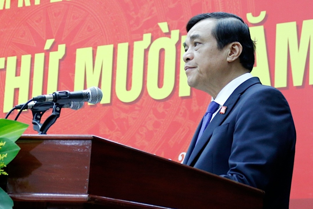 Bí thư Tỉnh ủy Quảng Nam phát biểu khai mạc kỳ họp thứ 15, HĐND tỉnh khoá X