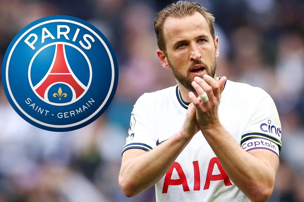 PSG nhảy vào tranh Harry Kane với Bayern Munich