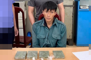 Bắt thanh niên vận chuyển thuê ma túy ở Điện Biên