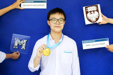Nam sinh 2 năm liên tục giành Huy chương Vàng Olympic Toán quốc tế