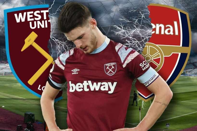 Chuyển nhượng Declan Rice sang Arsenal nguy cơ đổ bể