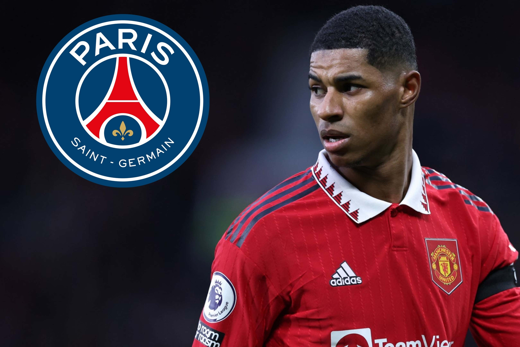 MU ưu tiên Hojlund, PSG lôi kéo Rashford