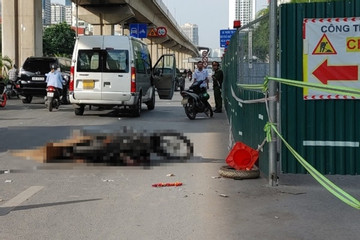 Tai nạn giao thông khiến 1 người tử vong, đường Nguyễn Trãi ùn tắc kéo dài