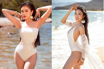 Dàn người đẹp Miss World Vietnam 2023 diện áo tắm sexy táo bạo
