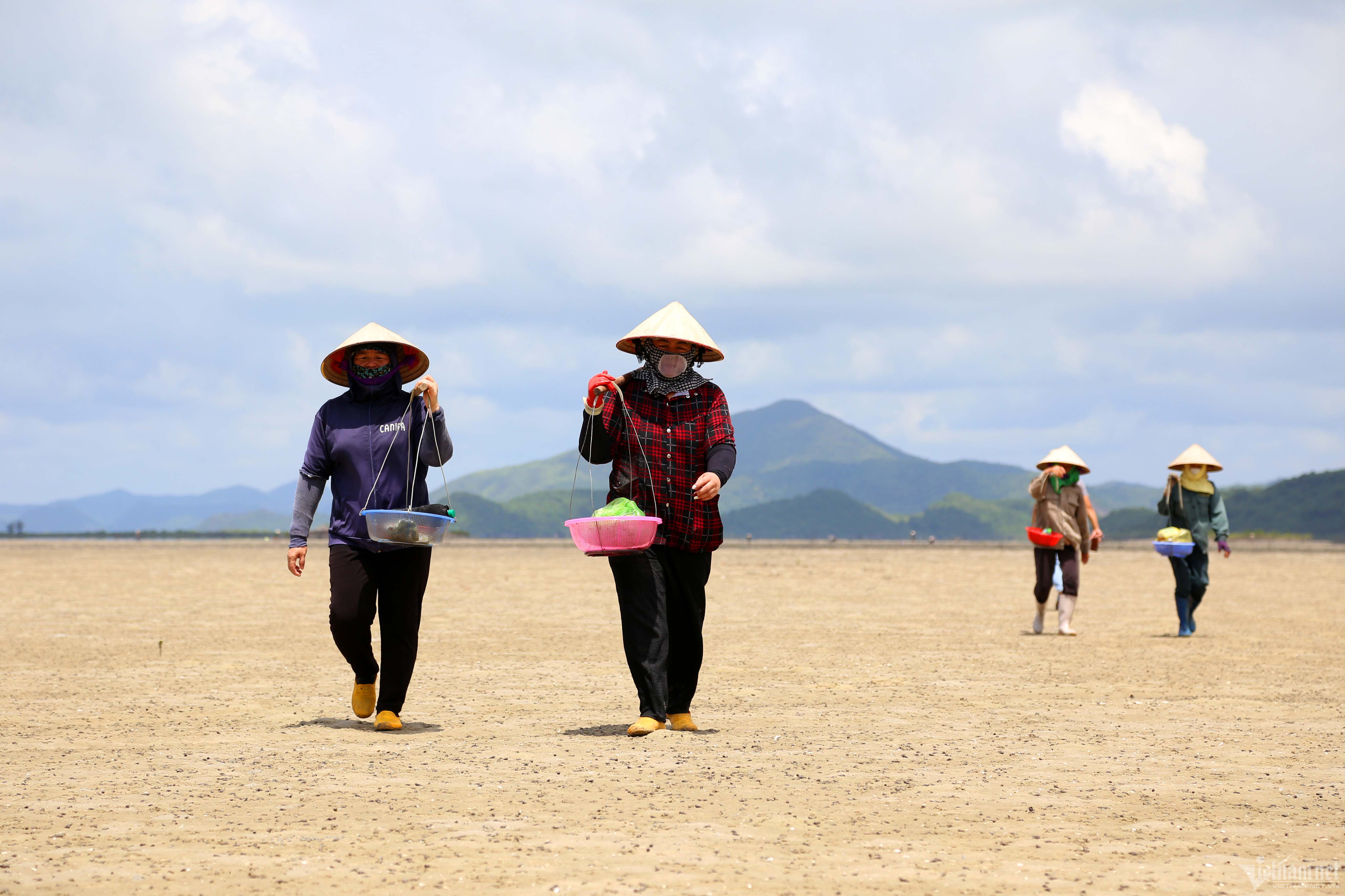 Miệt mài đào 'mì chính nhà giàu', chị em phấn khởi kiếm tiền triệu mỗi ngày