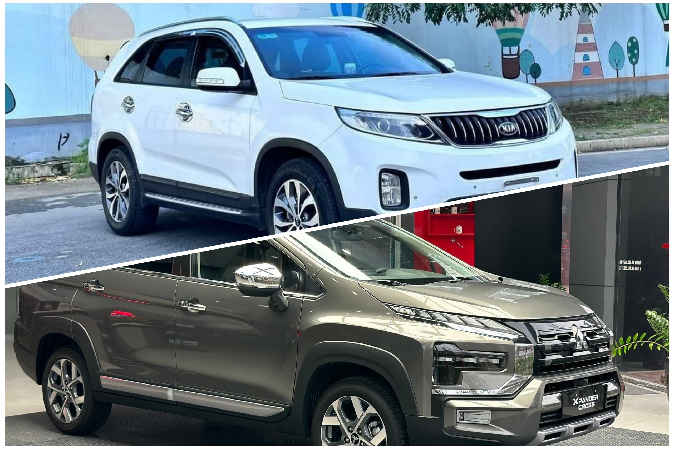 Sẵn 700 triệu, nên mua KIA Sorento cũ hay Mitsubishi Xpander Cross 2023?