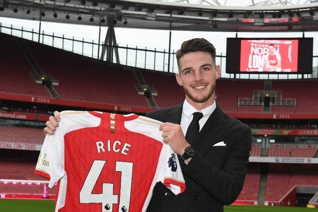 Lộ lương Declan Rice ở Arsenal, một bước ‘lên đời’