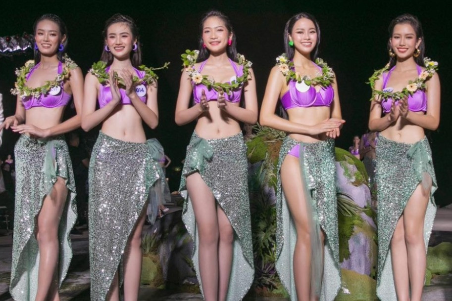 Thí sinh vòng 1 lớn nhất, eo nhỏ nhất tại Miss World Vietnam 2023