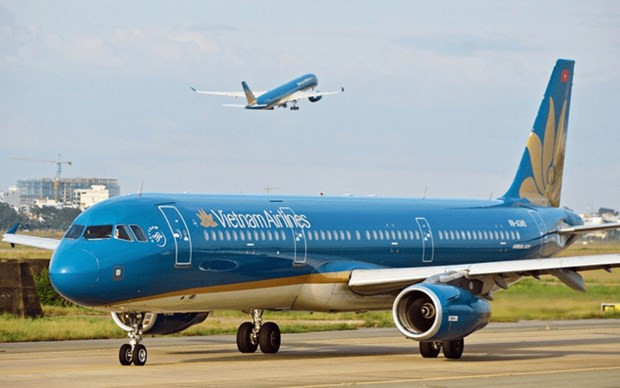 Vietnam Airlines reschedules international flights due to storm Talim hinh anh 1