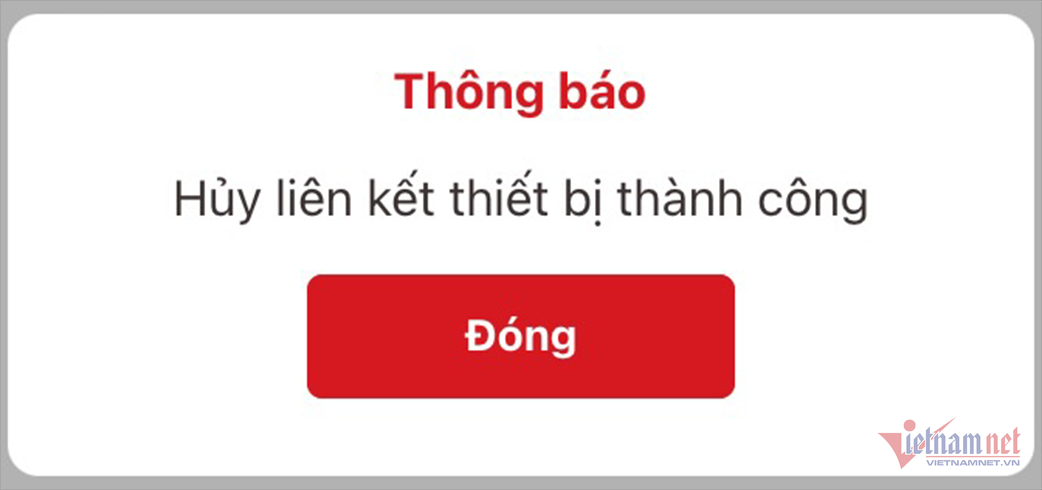 Cách hủy ứng dụng VNeID trên điện thoại