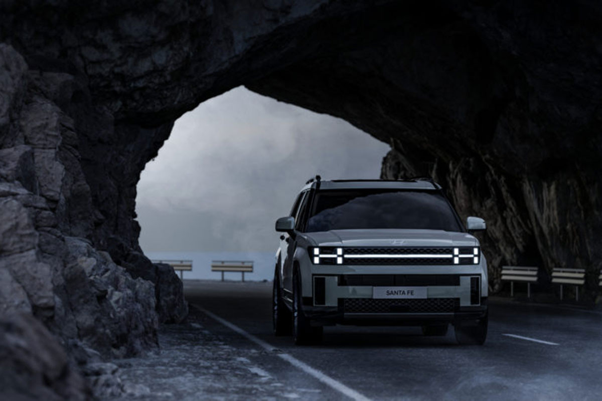 Hyundai Santa Fe 2024 lộ diện, đậm phong cách Land Rover
