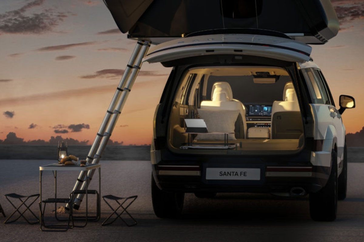 Hyundai Santa Fe 2024 thế hệ mới, đậm phong cách Land Rover