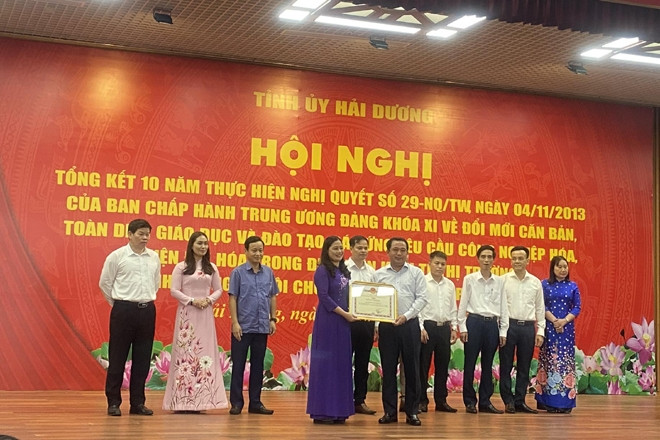 Ngành GD&ĐT Hải Dương - thành tựu ấn tượng trong một thập kỷ