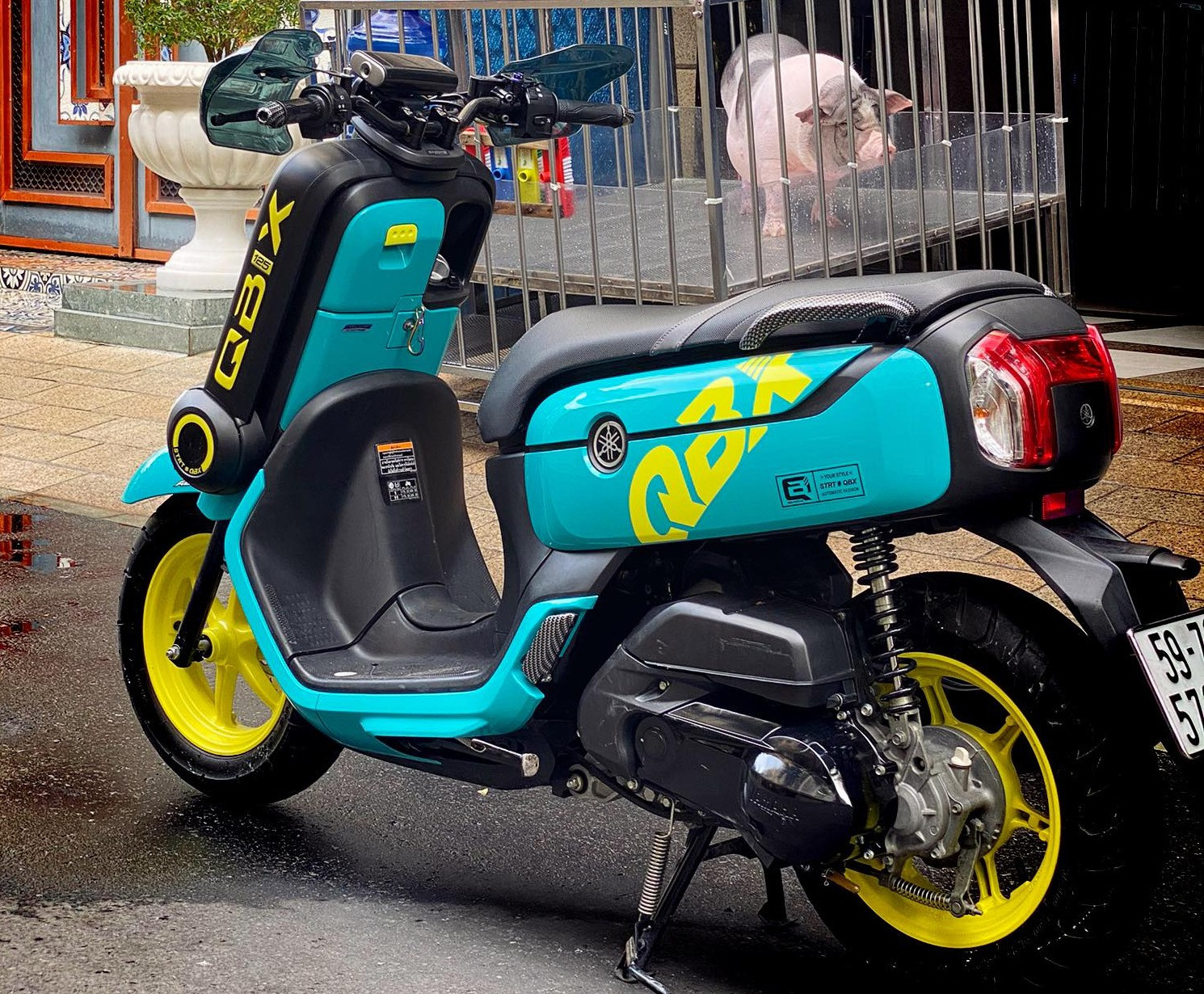 Xe tay ga lạ Yamaha QBIX nhập Thái đi chán vẫn 'hét' giá gần 200 triệu đồng