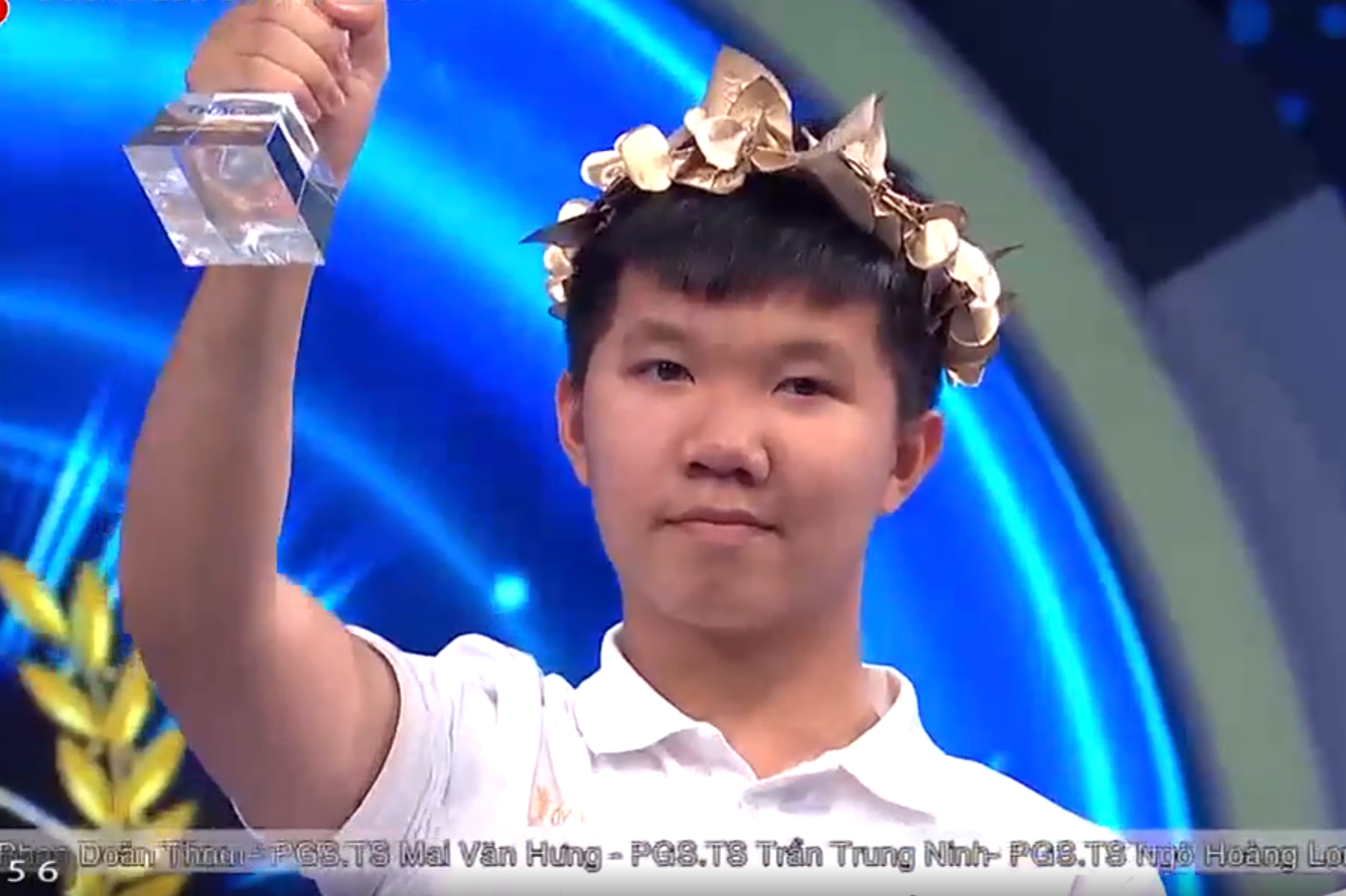 Nam sinh Thanh Hóa giành vé thứ ba vào chung kết Olympia 2023