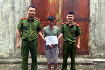 Bắt thanh niên trộm cắp trốn khỏi Lai Châu, tàng trữ ma túy ở Bắc Ninh