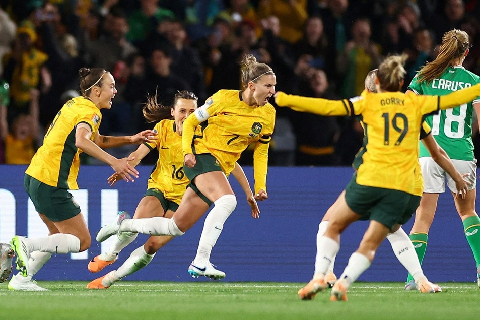Nữ Australia khởi đầu như mơ ở World Cup nữ 2023