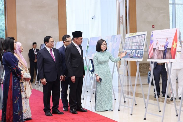 Vietnamese, Malaysian PMs delighted at development of bilateral relations hinh anh 3