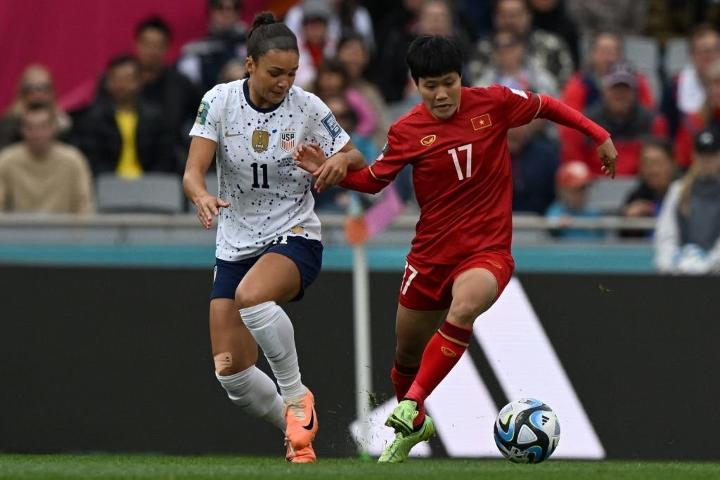 Trực tiếp bóng đá nữ Việt Nam 0-1 nữ Mỹ: Sophia Smith mở tỉ số