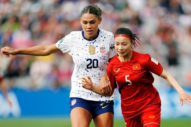Tuyển nữ Việt Nam thua Mỹ 0-3 trận đầu tiên ở World Cup