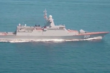 Video hải quân Nga và Trung Quốc diễn tập tiêu diệt mục tiêu