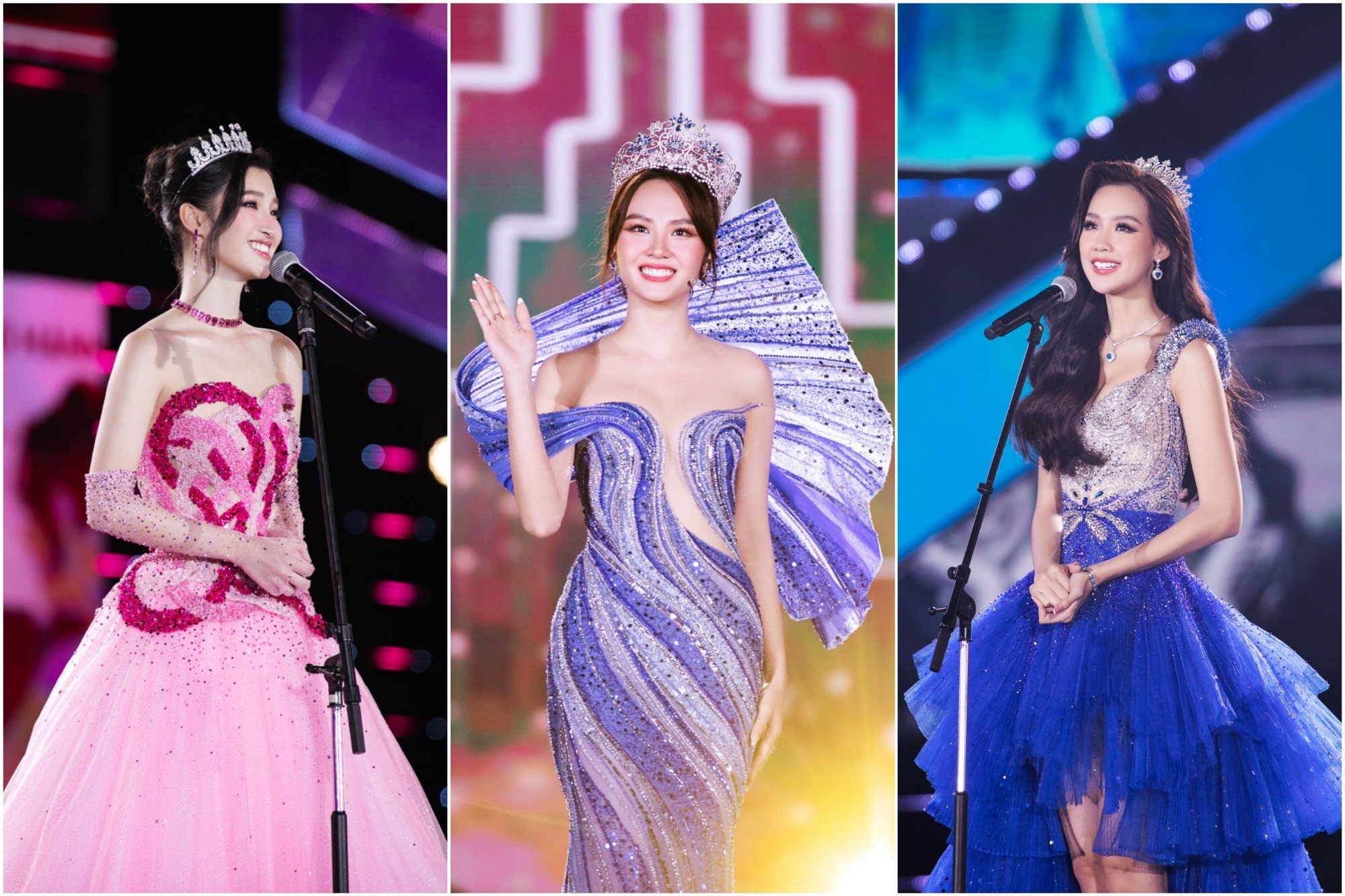 Khoảnh khắc ‘final walk’ rực rỡ của Top 3 Miss World Vietnam 2022