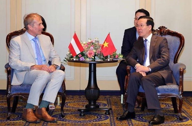 President of Vietnam starts official visit to Austria hinh anh 2