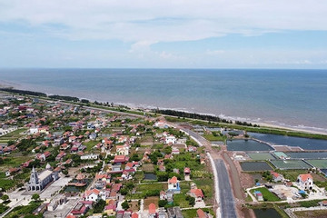 Nam Định: Sắp hoàn thành tuyến đường bộ ven biển dài hơn 65 km