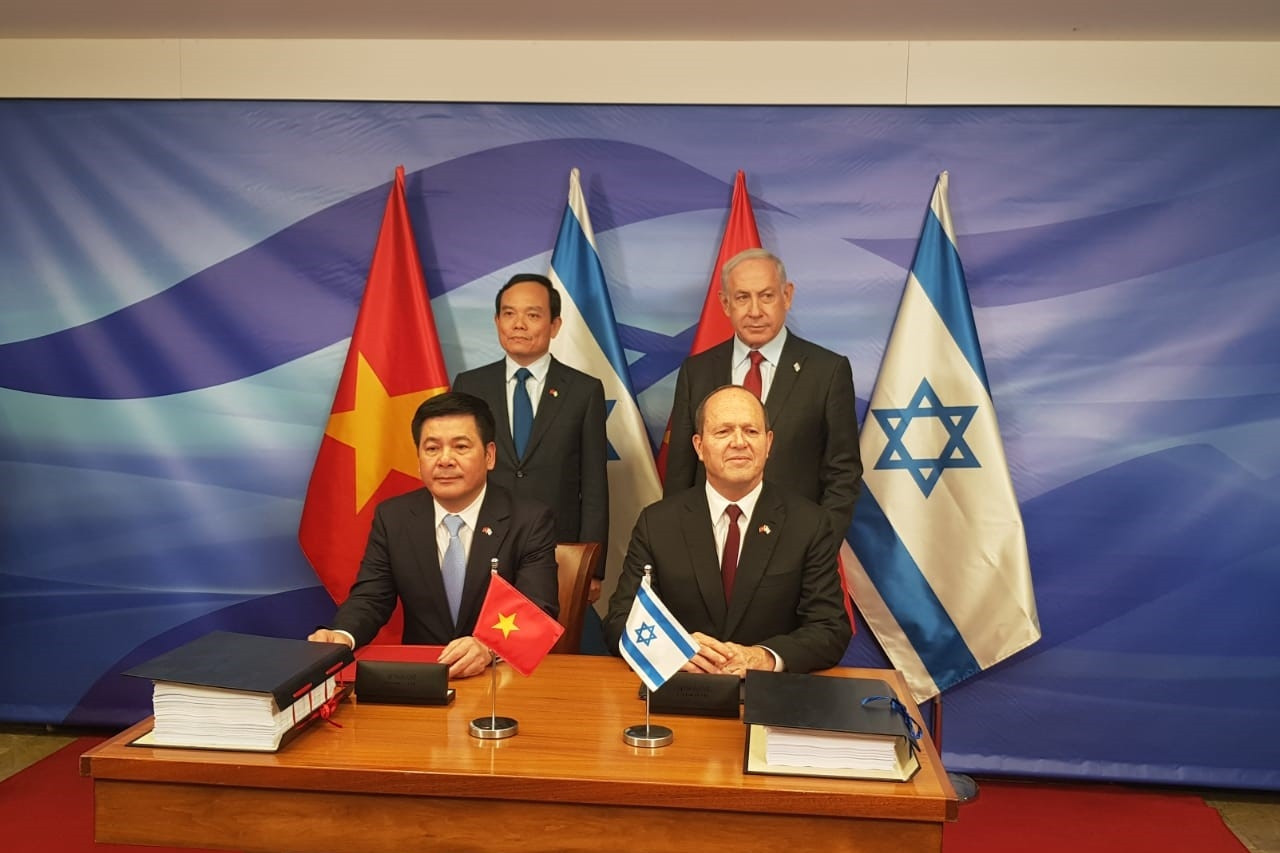 Việt Nam và Israel ký kết Hiệp định Thương mại tự do