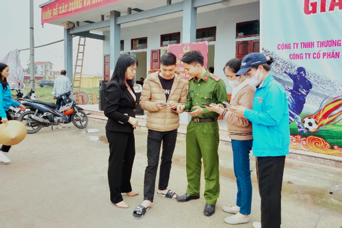 Vụ Bản tăng cường tuyên truyền về chuyển đổi số tại các cơ sở xã, thị trấn