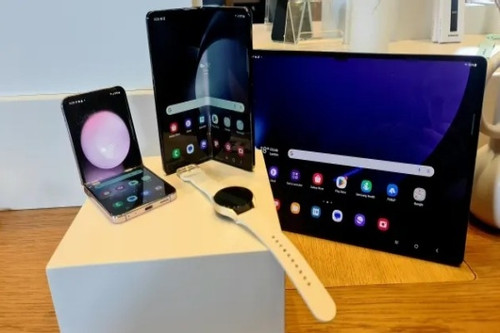 Samsung ra mắt Galaxy Fold 5 và Z Flip 5: Màn sáng, bản lề cứng, trọng lượng nhẹ