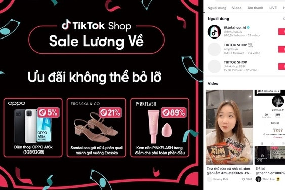 Thu 16.000 tỷ, TikTok Shop 'vượt mặt' nhiều sàn thương mại điện tử