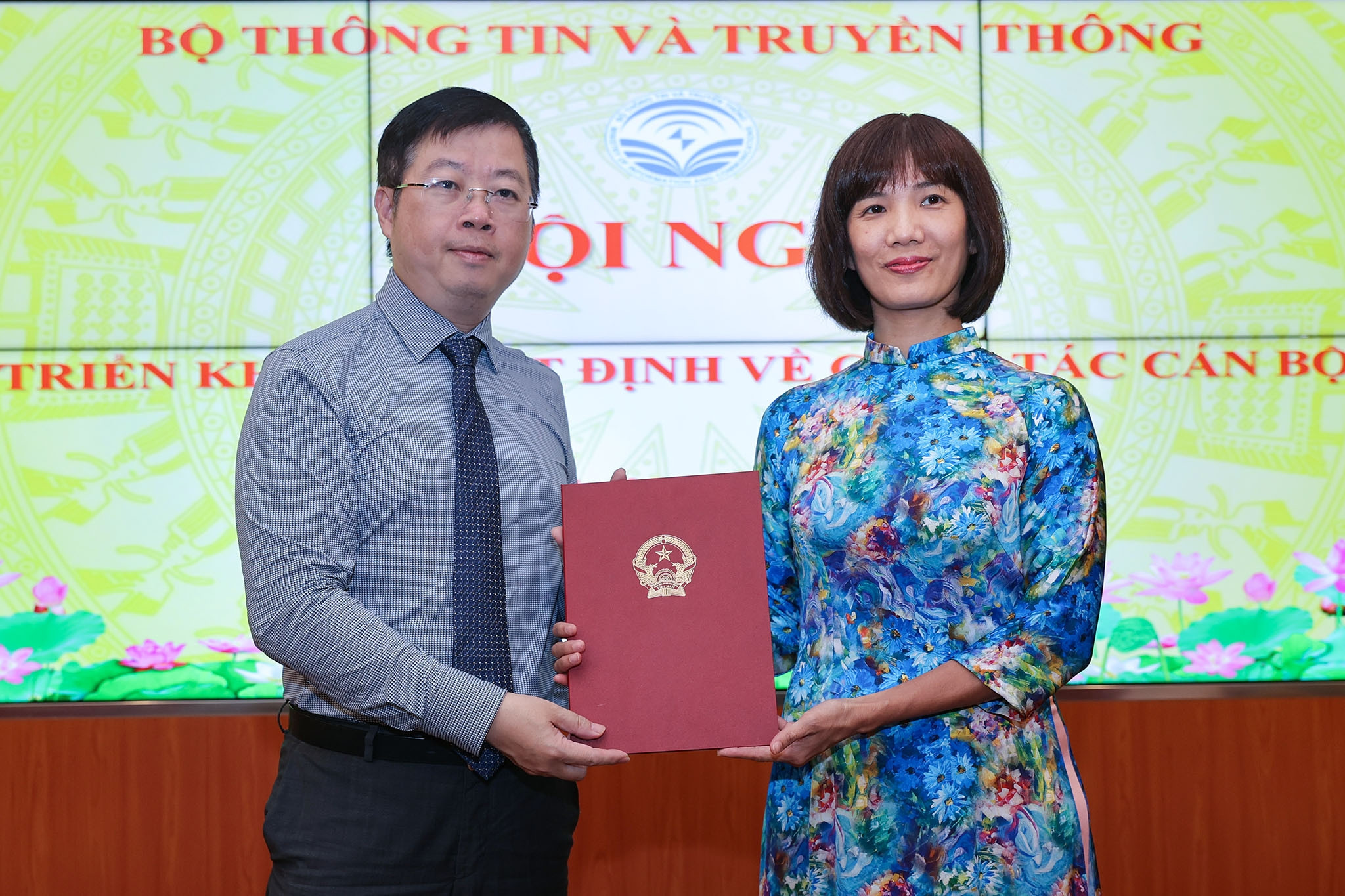 Bổ nhiệm Phó Cục trưởng Cục Phát thanh, truyền hình và thông tin điện tử