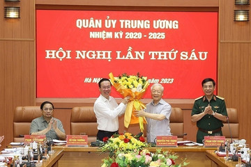 Chủ tịch nước Võ Văn Thưởng tham gia Ban Thường vụ Quân ủy Trung ương