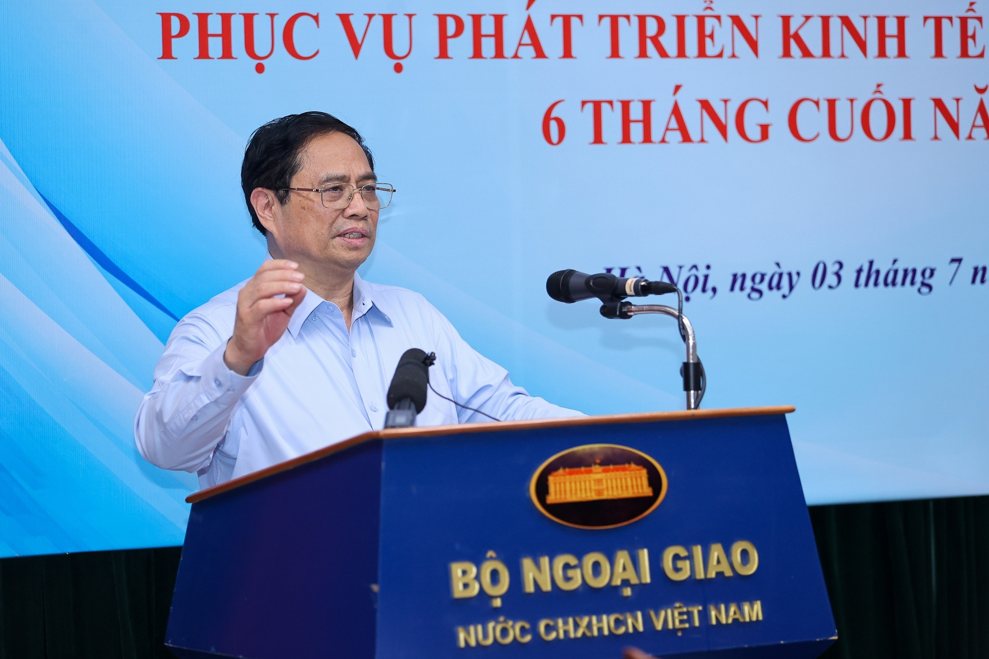 Ngoại giao kinh tế cần tranh thủ mọi cơ hội để thúc đẩy các động lực tăng trưởng