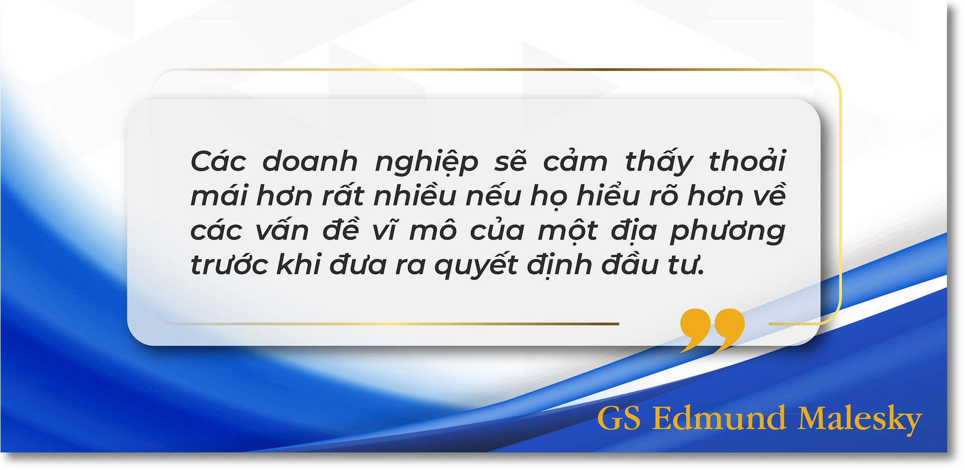 Giáo sư Mỹ dành hai thập kỷ đóng góp vào cải cách thể chế Việt Nam (P1): Tôi đã sớm biết Việt Nam sẽ trở thành ‘con hổ’ kinh tế - Ảnh 10.