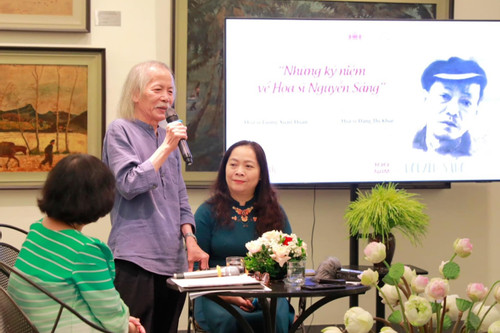 Họa sĩ Lương Xuân Đoàn khóc nghẹn khi nhắc tới tác giả của 2 bảo vật quốc gia