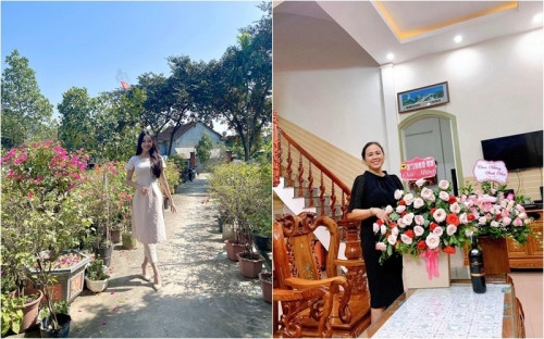 Á hậu 1 Miss World Việt Nam 2023 sống trong cơ ngơi khang trang, nhà ở quê của Á hậu 2 lại rất giản dị Người đẹp biển Đào Thị Hà tiết lộ lý do không mua nhà và xe thực sự gây chú ý - Ảnh 4.