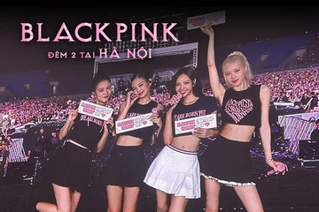 BlackPink và fan Việt bùng nổ trong đêm concert thứ 2 ở sân Mỹ Đình