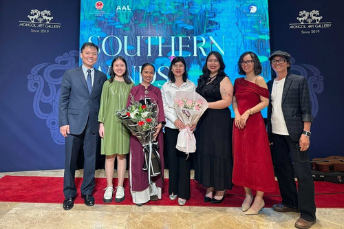 First Vietnamese painting exhibition held in Mongolia
