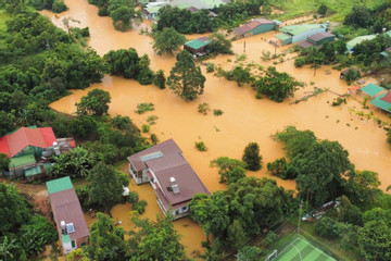 Mưa lớn kéo dài, Bình Thuận, Đắk Nông ngập nặng