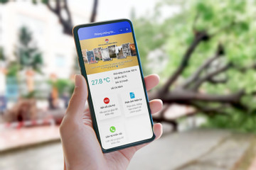Ứng dụng mini trên Zalo về phòng chống thiên tai
