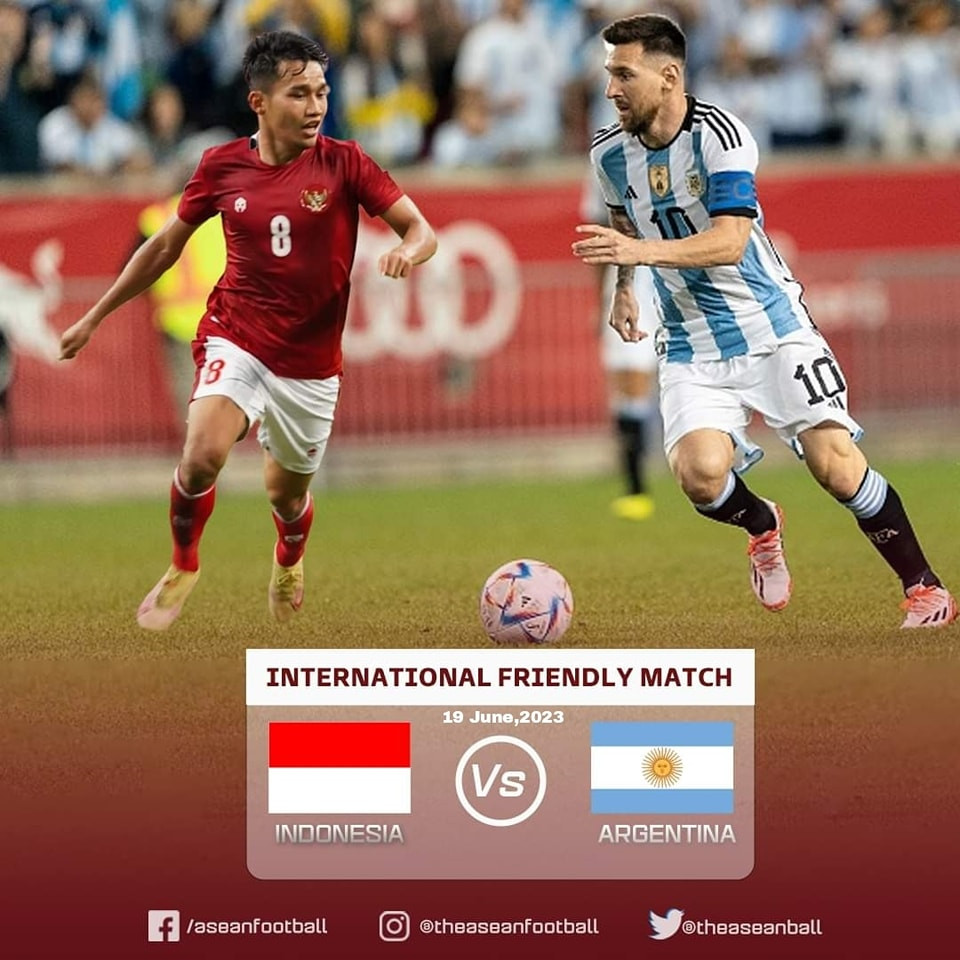 Xem trực tiếp Indonesia vs Argentina ở đâu, kênh nào?