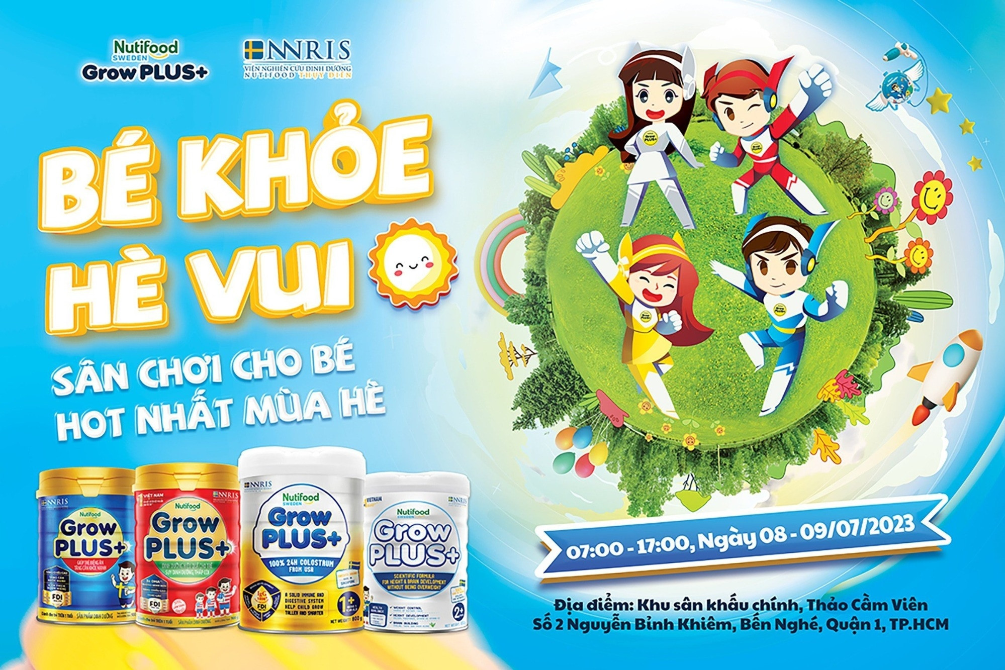 'Bé khỏe, hè vui' - nhất định phải đến Thảo Cầm Viên TP.HCM