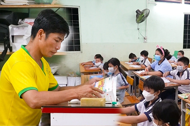 Hành trình 13 năm 'gieo chữ' cho trẻ em nghèo của 'thầy giáo công nhân'