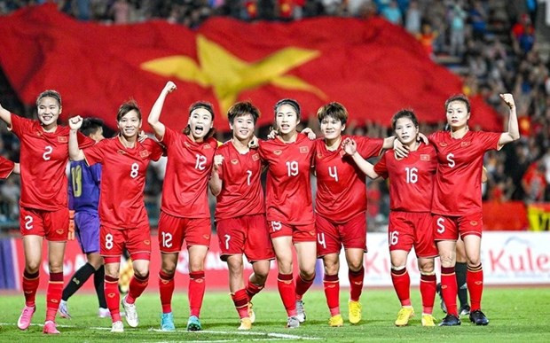 Send-off ceremony for female footballers to 2023 FIFA World Cup hinh anh 1