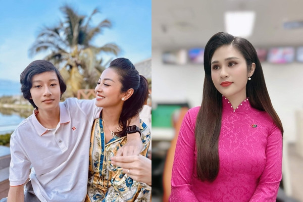 Jennifer Phạm tươi vui bên con trai, MC Minh Trang VTV mặt buồn tâm trạng