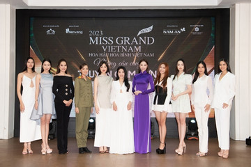 Thí sinh Miss Grand Vietnam 2023 truyền cảm hứng cho cộng đồng