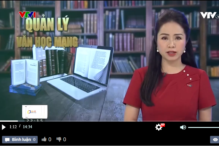 VTV bàn về 'rác' văn học mạng