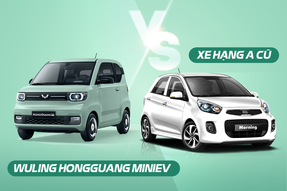 300 triệu đồng chọn ô tô điện Wuling HongGuang hay xe hạng A cũ